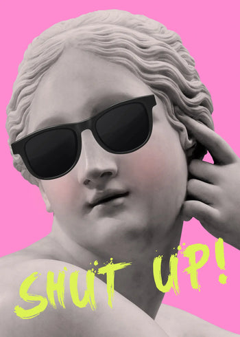 Ljuddämpande tavla - Sassy Statue