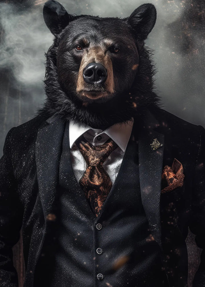 Ljuddämpande tavla - Bear of Style