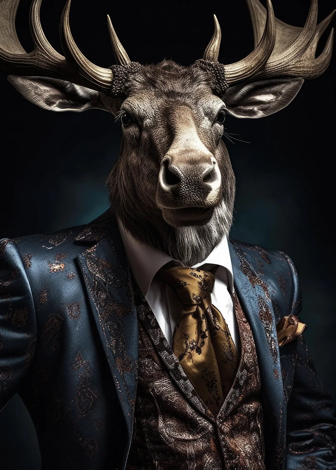 Ljuddämpande tavla - Wild Aristocrat