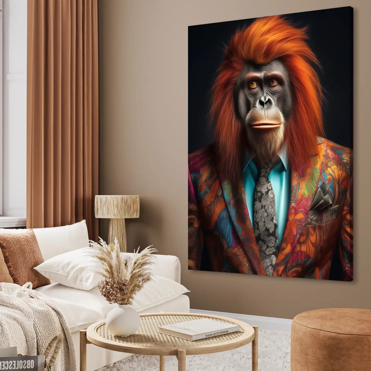 Ljuddämpande tavla - The Stylish Primate