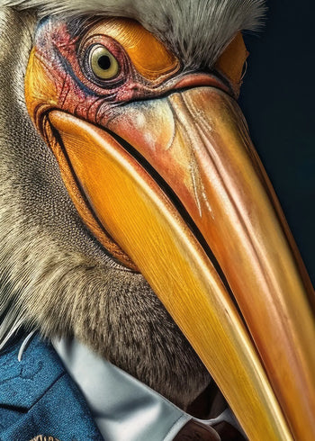 Ljuddämpande tavla - Beak of Style