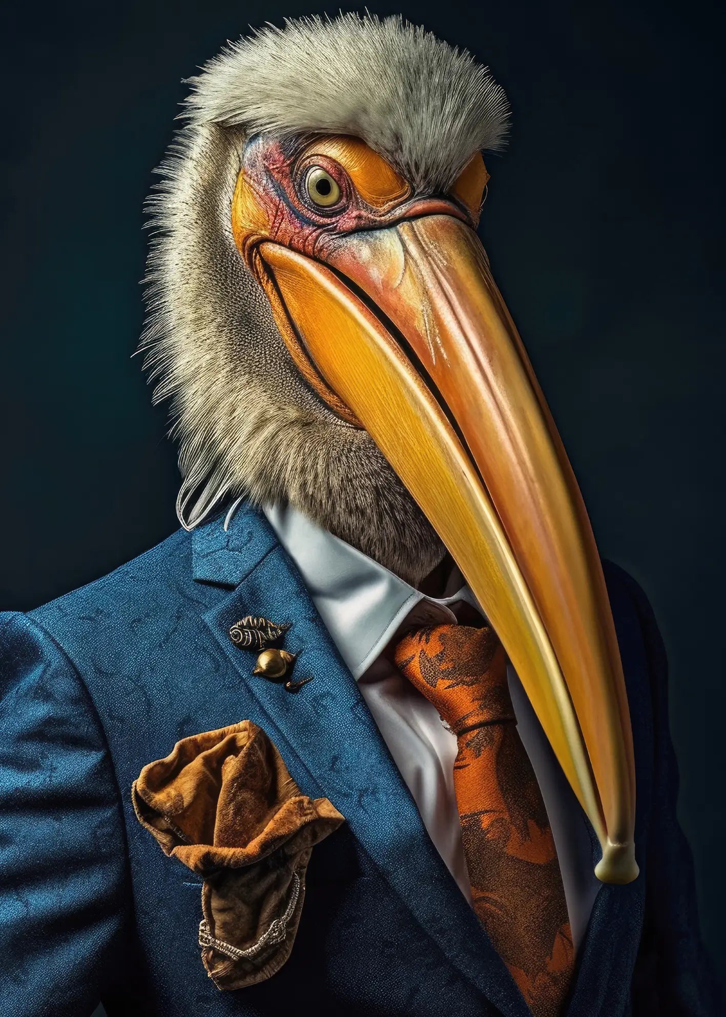 Ljuddämpande tavla - Beak of Style