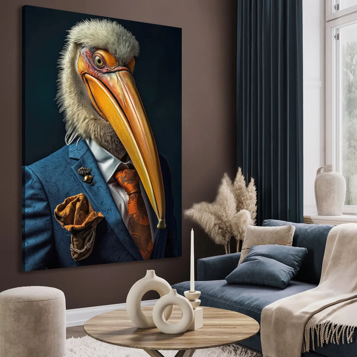 Ljuddämpande tavla - Beak of Style