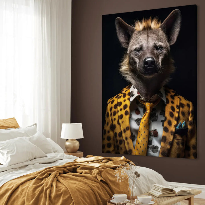 Ljuddämpande tavla - Hyena in Vogue