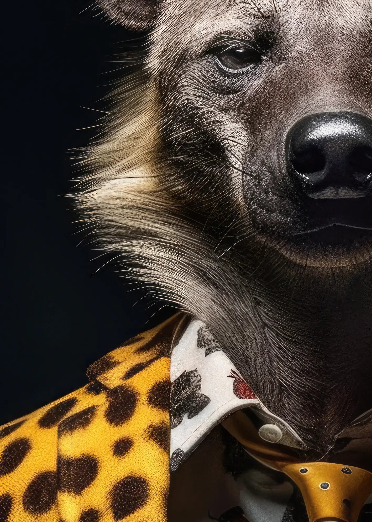 Ljuddämpande tavla - Hyena in Vogue