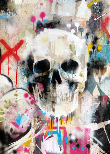 Canvastavla - Colorful Silence (100x150)