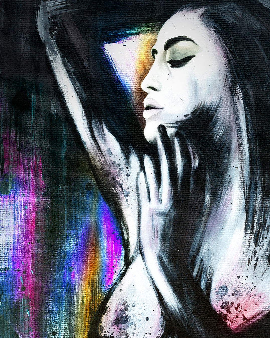 Canvastavla - Valentina (45x60)