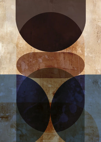 Ljuddämpande tavla - Aged Symmetry
