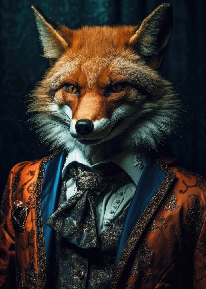 Ljuddämpande tavla - The Foxy Gentleman