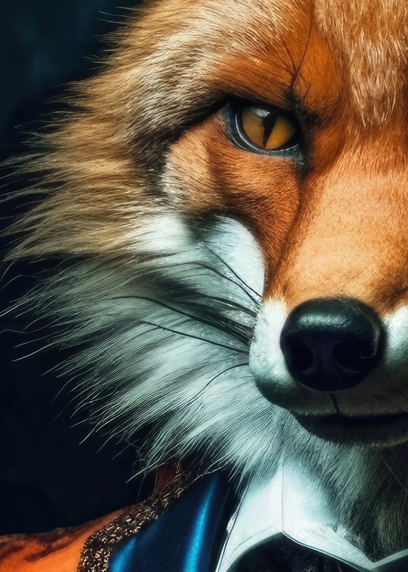 Ljuddämpande tavla - The Foxy Gentleman
