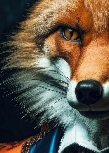 Ljuddämpande tavla - The Foxy Gentleman