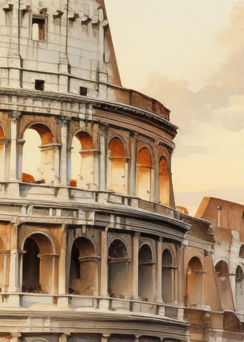 Ljuddämpande tavla - Echoes of Rome