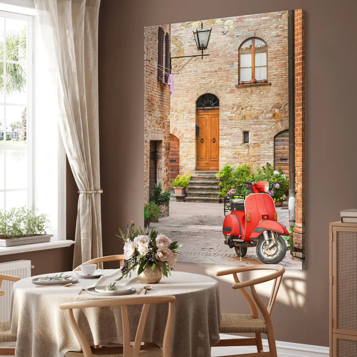 Ljuddämpande tavla - La Dolce Vespa