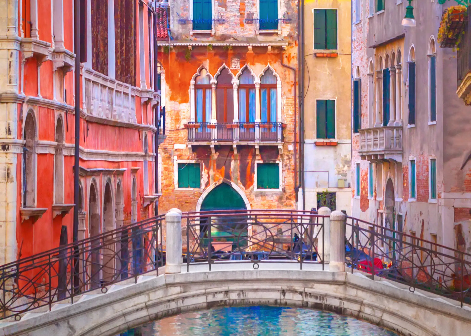 Ljuddämpande tavla - Colors of Venice