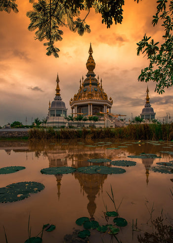 Ljuddämpande tavla - Temple of Reflections