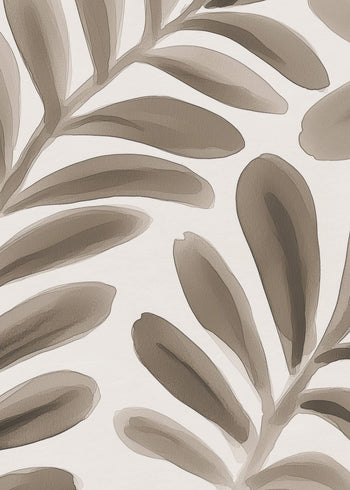 Ljuddämpande tavla - Sepia Foliage