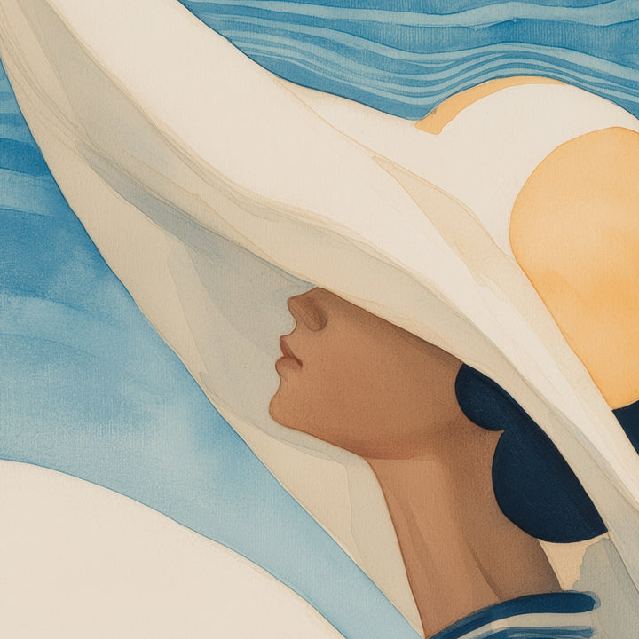 Ljuddämpande tavla - Mediterranean Muse