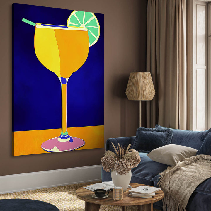 Ljuddämpande tavla - Citrus Soirée