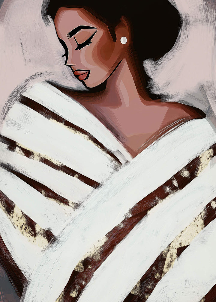 Ljuddämpande tavla - Wrapped in Thought