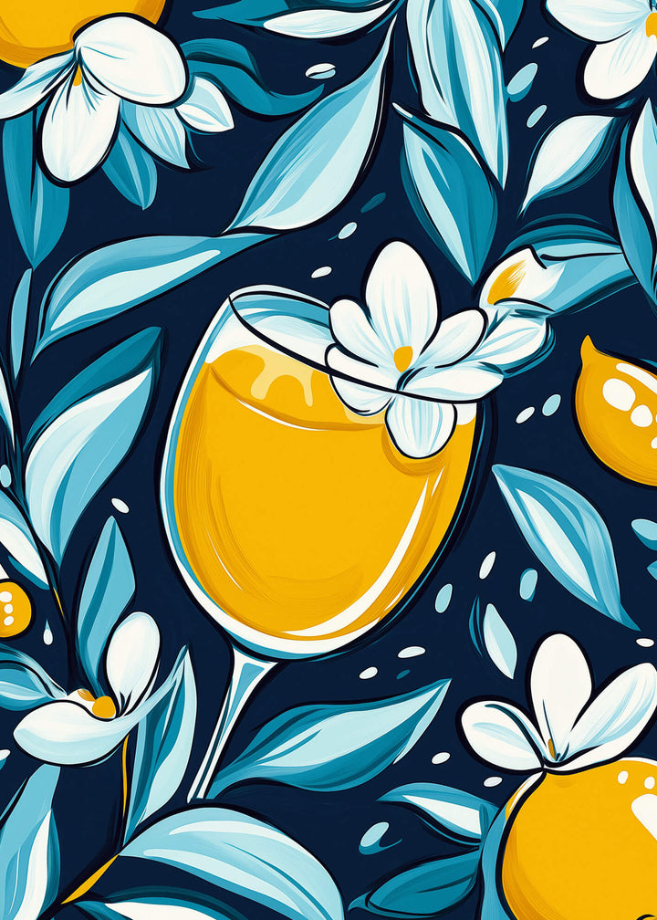 Ljuddämpande tavla - Lemon Lush