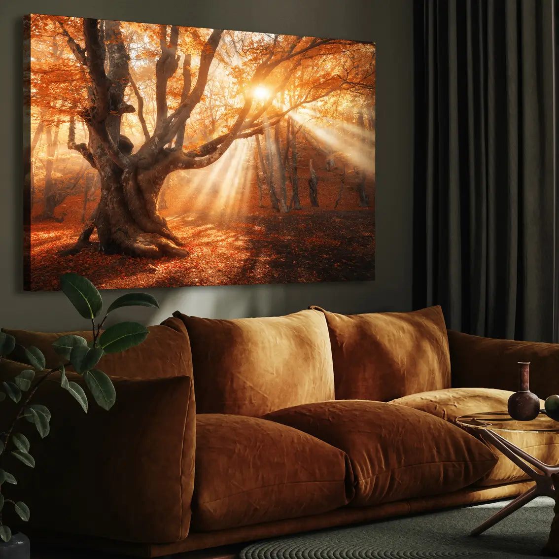 Ljuddämpande tavla - Sunlit Grove