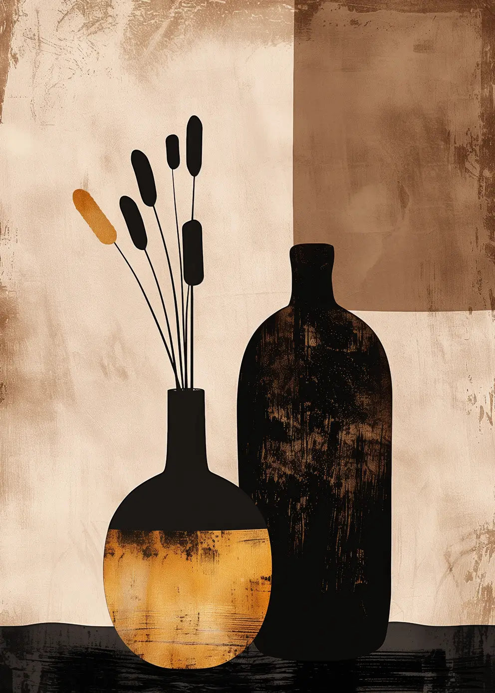 Ljuddämpande tavla - Amber Still Life