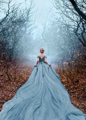 Canvastavla - Elsa in forest