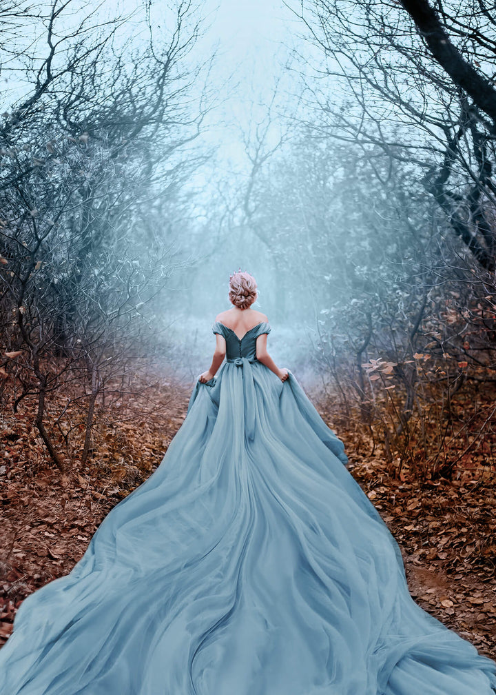 Canvastavla - Elsa in forest