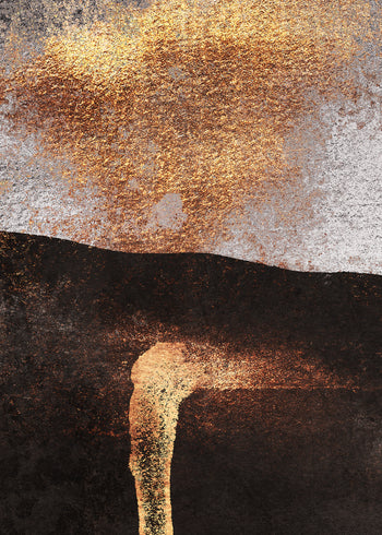 Canvastavla - Golden Fusion No3