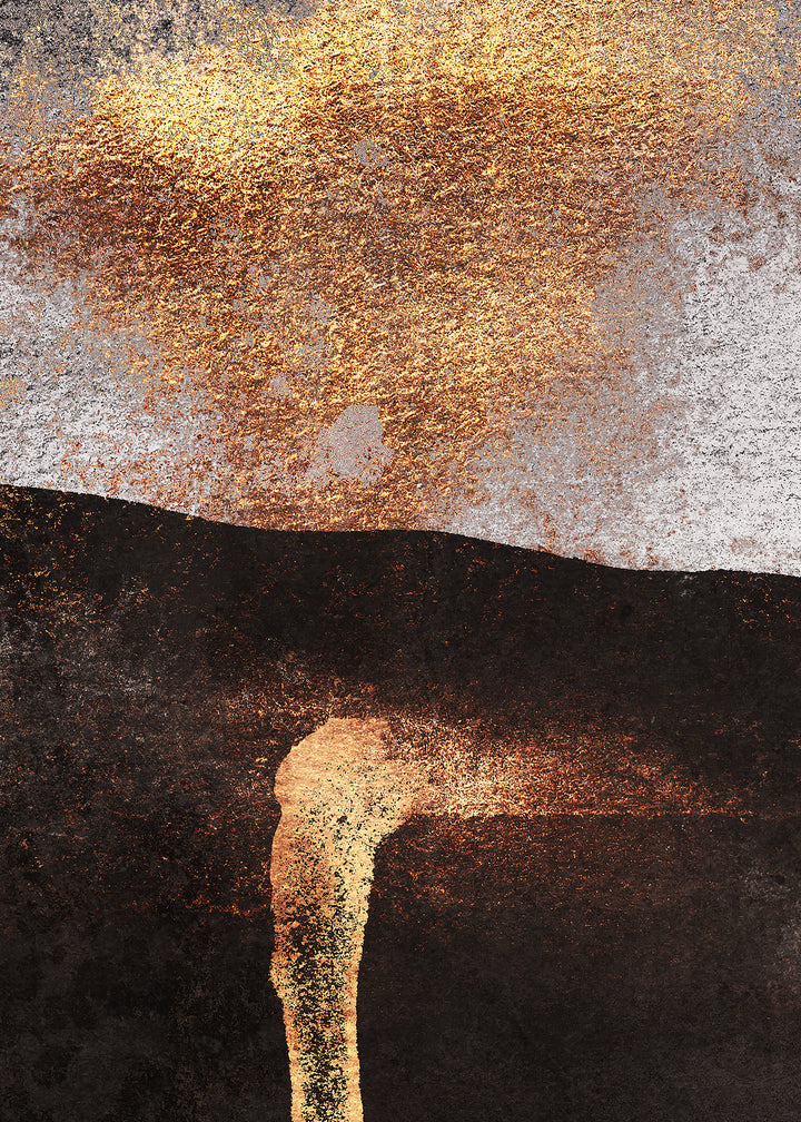 Canvastavla - Golden Fusion No3
