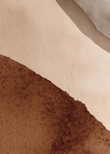 Ljuddämpande tavla - Brown Shapes