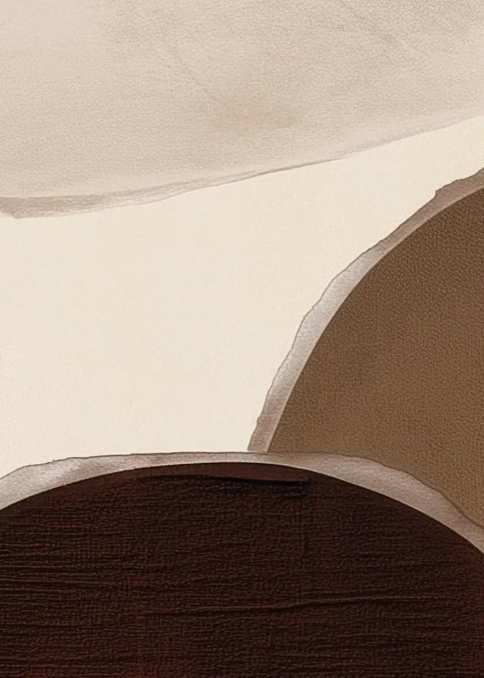 Ljuddämpande tavla - Abstract Oval