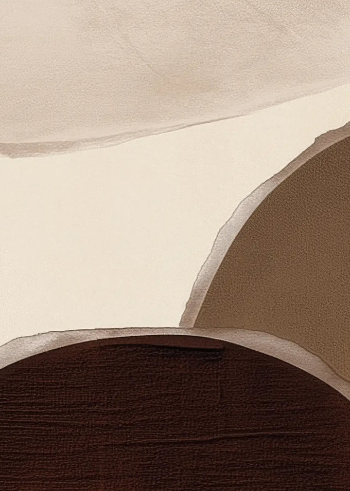 Ljuddämpande tavla - Abstract Oval