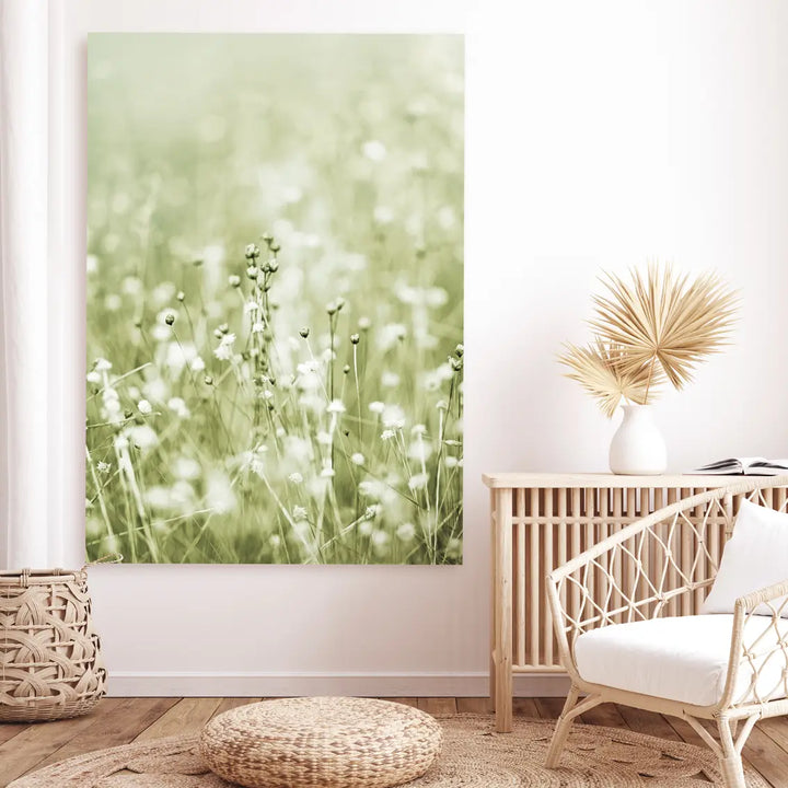 Ljuddämpande tavla - Soft Meadow Bloom
