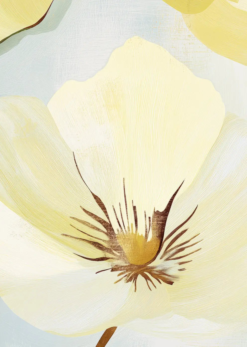 Ljuddämpande tavla - Irises