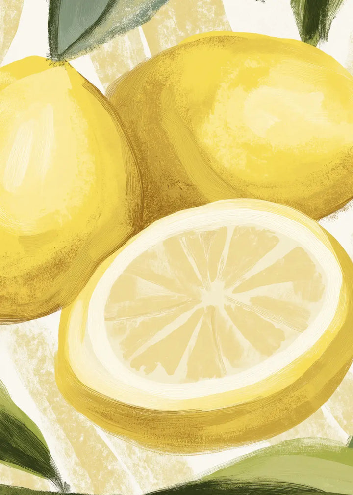 Ljuddämpande tavla - Lemon Branch