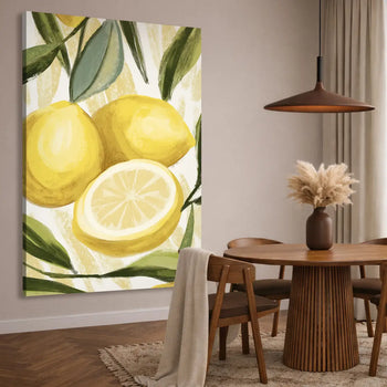 Ljuddämpande tavla - Lemon Branch