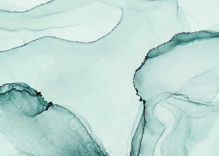 Canvastavla - Turquoise Marble