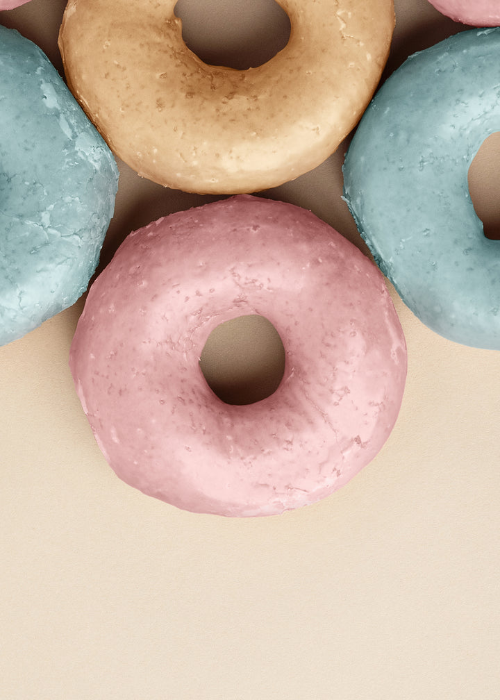 Canvastavla - Donuts for Breakfast