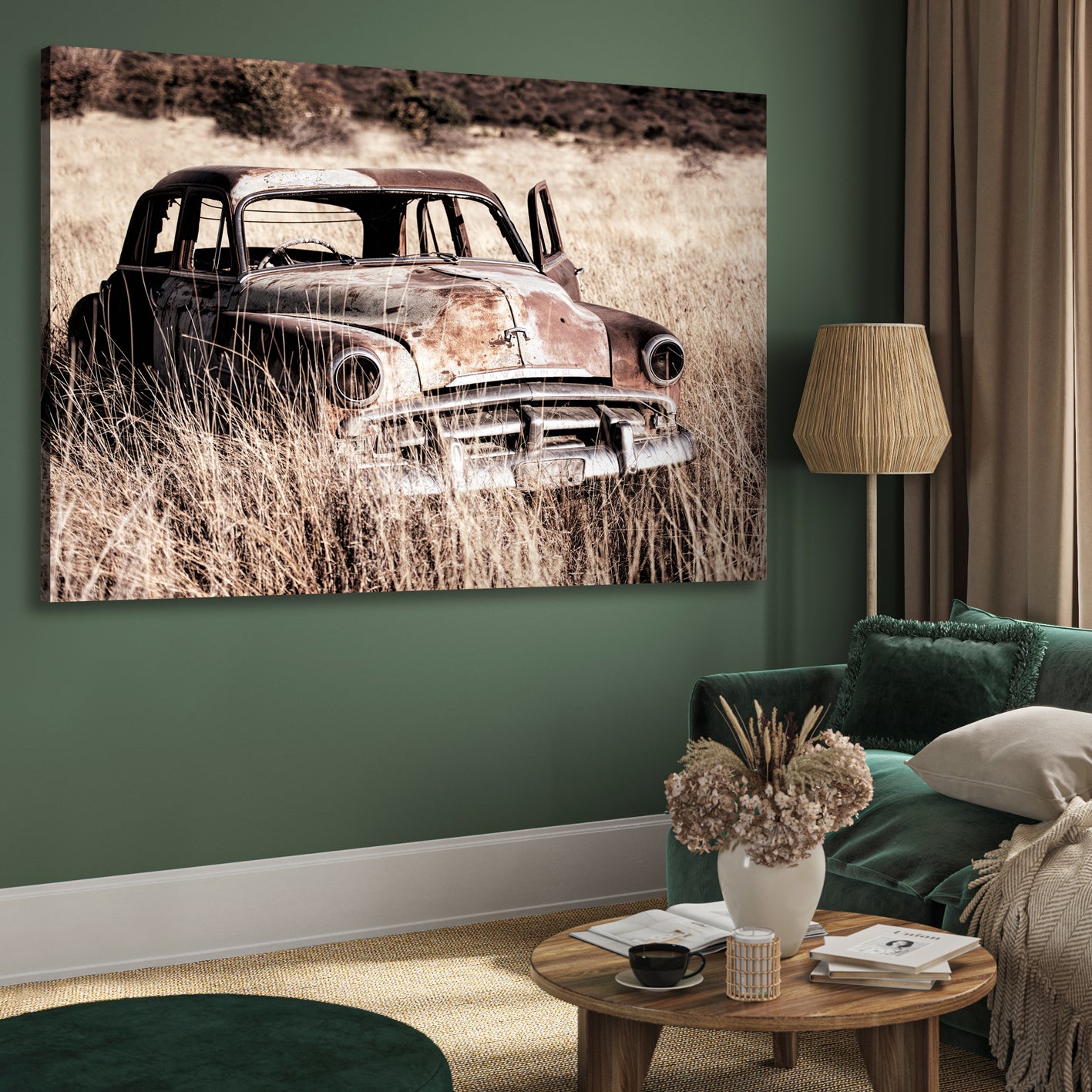 Canvastavla - Deserted Drive