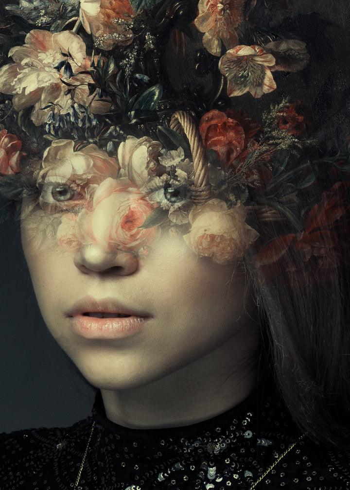 Canvastavla - Floral Gaze