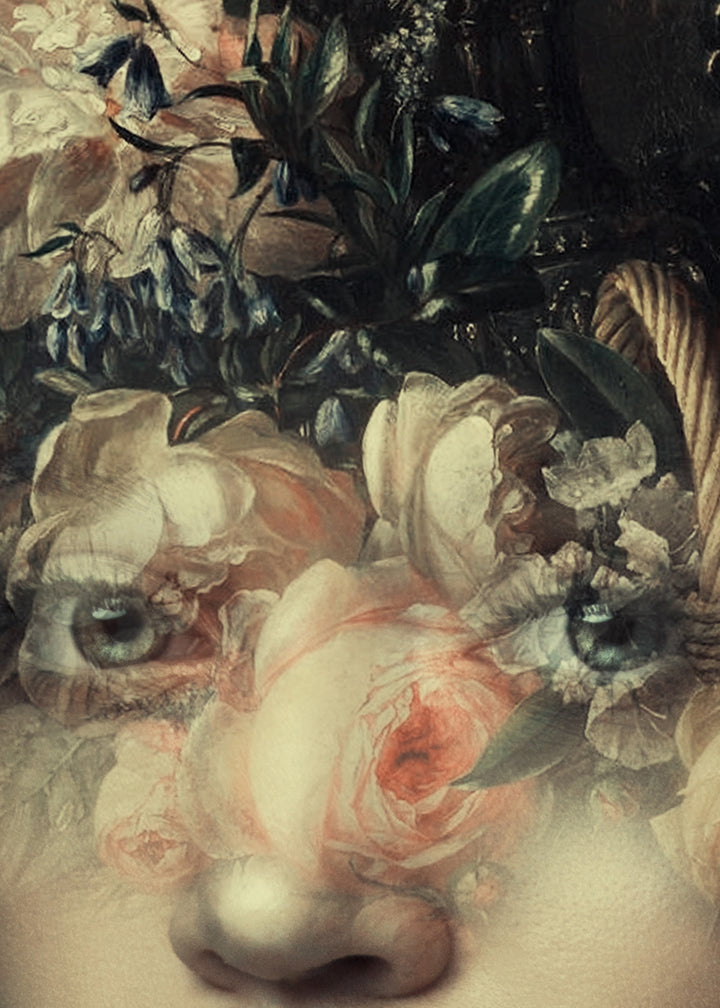 Canvastavla - Floral Gaze
