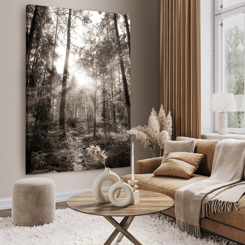 Canvastavla - Peaceful Forest