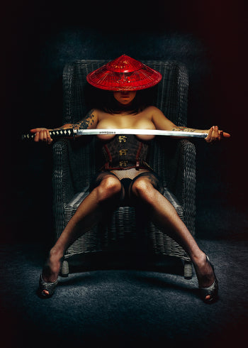 Canvastavla - The Samurai