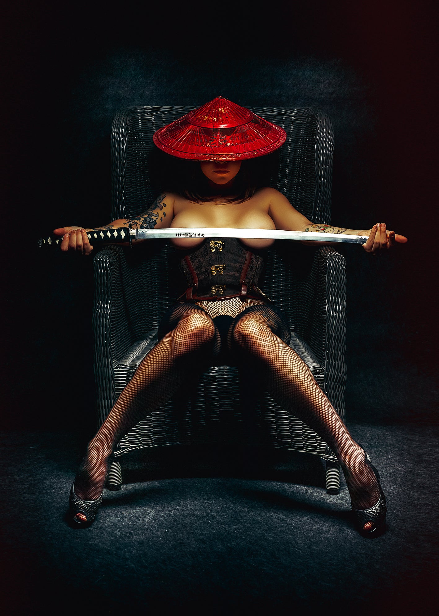 Canvastavla - The Samurai