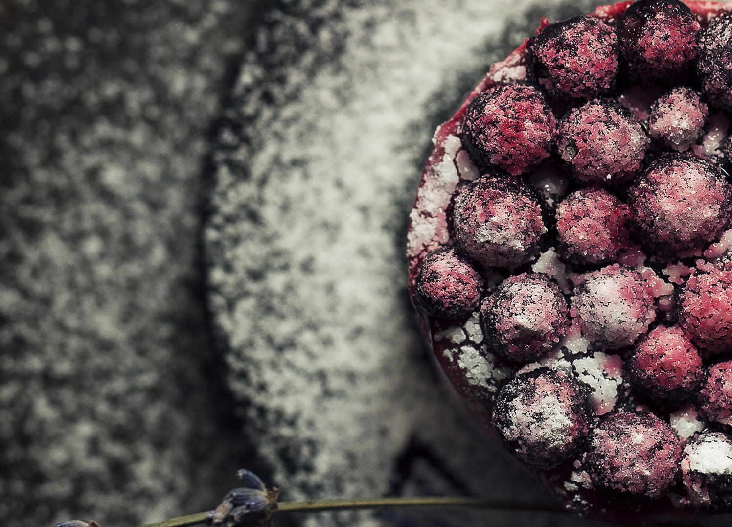 Canvastavla - Berry Cake