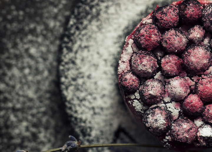 Canvastavla - Berry Cake