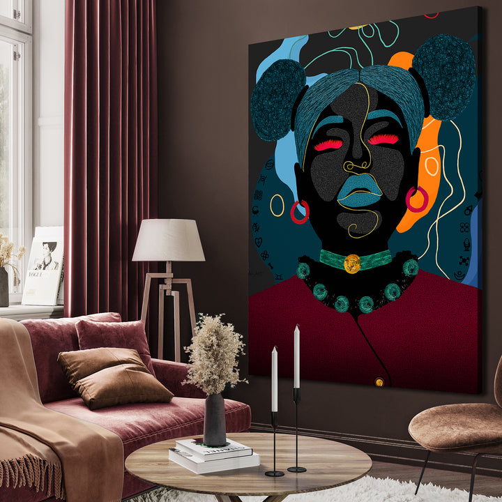 Canvastavla - Energized Graphic