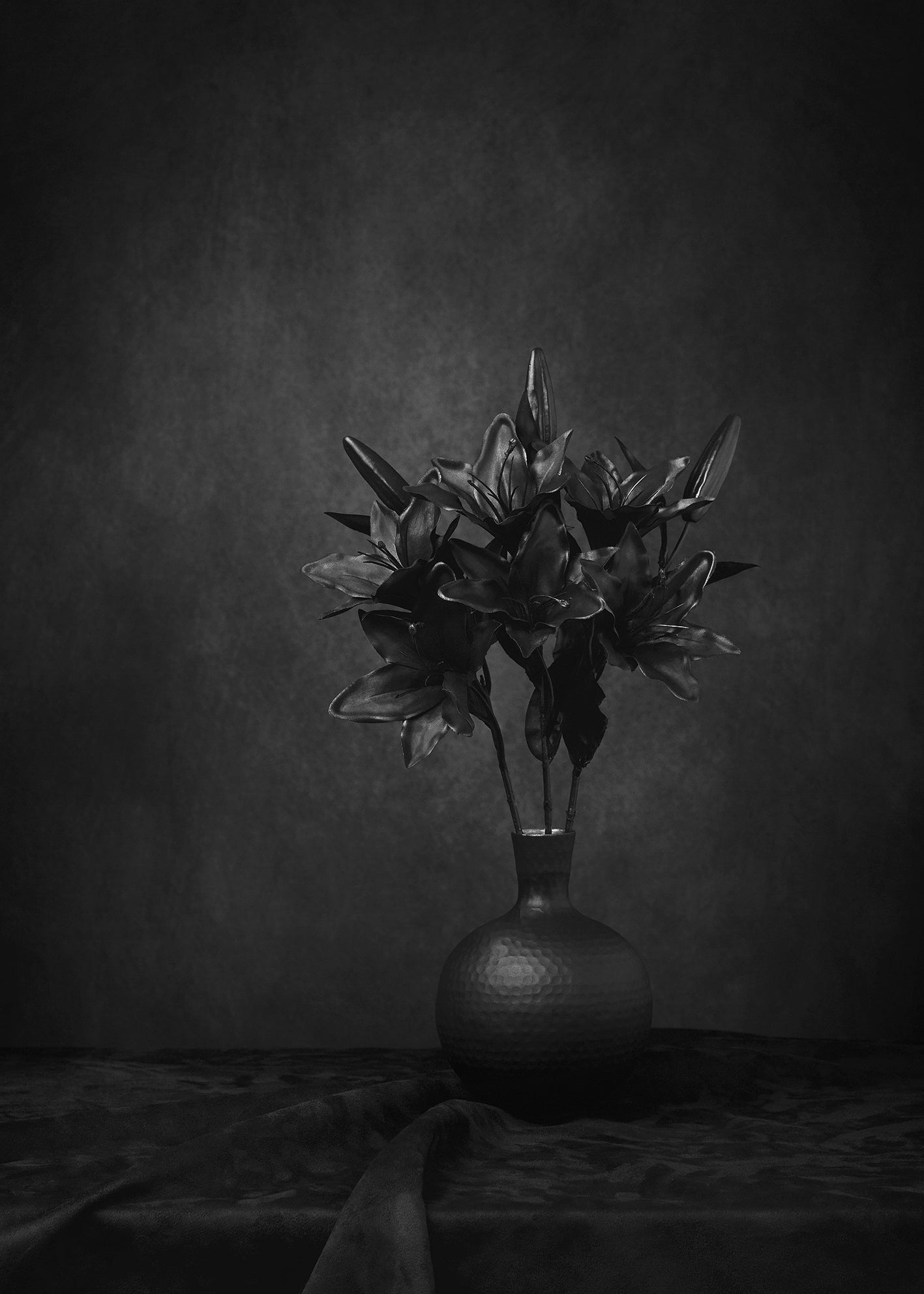 Canvastavla - Black Lilies