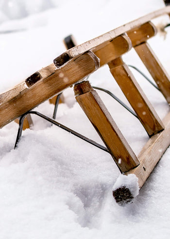 Canvastavla - Wooden Winter Charm